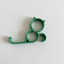 2pcs 3D Printed PLA Creative Ring Phone Grip, Pinky Grip, Nameless Finger Stand, Phone Holder, Thumb Stand, Desktop Stand, Multifunctional Slouchy Bracket, Portable Stand, Communication Device Handle, Practical Hook - Type a - View 19