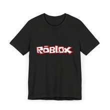 Guest Inspired Forsa Ken Skin, Ro Blox, Rob Lox Funny Ret Ro T-Shirt, Humorous Graphic Tee, Casual Wear, - màu đen - Xem 1
