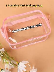 Personalized Fluffy Makeup Bag, Quilted Fluffy Cosmetic Bag, Fuzzy Makeup Bag, Solid Color Cosmetic Pouch, Embroidered Name Fluffy Cosmetic, Personalized Gift, Toiletry Bag Women, Makeup Bag, Fluffy Bag Pouch Travel Bag,Multi-Functional,Ornamental,Letter,Solid Color,Exquisite,Stylish,Vintage,Modern,Colorful,Leisure,Basics,Casual,Soft,Unique,Customized,Personalized,Custom,Ideal Gifts For Her,Girlfriend,Her,Boyfriend,Friends,Chic Autumn,Christmas Beauty Accessories - 彩色 - 查看 18