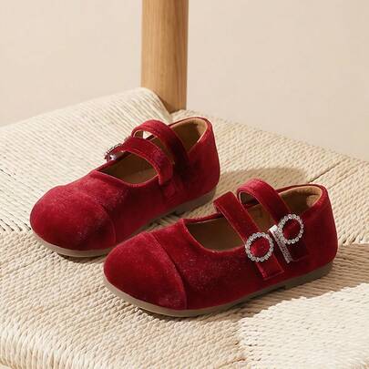 1 par de zapatos casuales para niñas 2026 Primavera Nuevos, ligeros, cómodos y transpirables, zapatos de princesa para niños, zapatos planos suaves y antideslizantes para niñas de talla media/grande