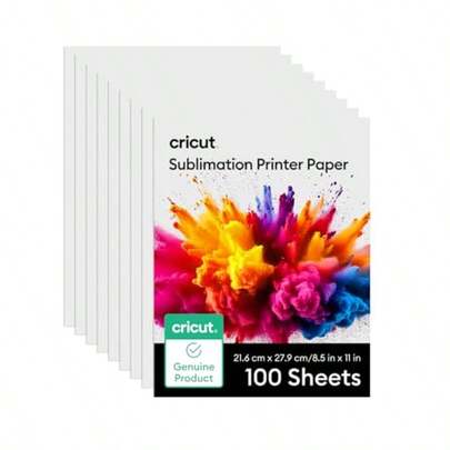 Sublimation Pr - 100 See 8.5" X 11" - Letter Size - Compate Wit Sublimation Printer And Sublimation Ink (120gsm)