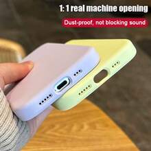 VOUVI Ốp lưng điện thoại cao cấp bảo vệ ống kính, chất liệu mềm mại, tương thích với iPhone 17, 11, 12, 13, 14, 15, 16 Pro Max và 16e, 17e, 14, 15 Plus Air, được làm từ chất liệu TPU mềm mại, mang lại sự bảo vệ toàn diện với lớp đệm êm ái. - Màu be - Xem 6