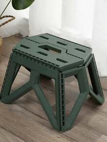 Klapphocker, tragbarer kleiner Kunststoff-Hocker, Outdoor-Angeln Camping Mazar Hocker, kleine Bank - mehrfarbig - Übersicht 8
