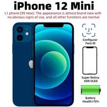 Apple （99%新）苹果 iPhone 12 Mini，双卡双待，电池健康度 >70%，二手 - 近全新或未拆封 - 多色 - 查看 16