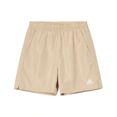 Adidas Quần short nam dáng suông, tối giản, thoải mái, kiểu dáng thể thao thường ngày, có logo, mã sản phẩm JD5238.