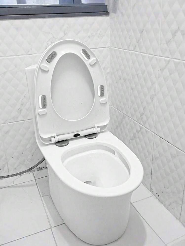 Bộ 4 miếng đệm lót bồn cầu, miếng đệm lót bồn cầu có chức năng giảm chấn và kết dính chắc chắn để gắn vào bồn cầu, giúp bồn cầu của bạn an toàn và thoải mái hơn. - Nhiều màu - Xem 3