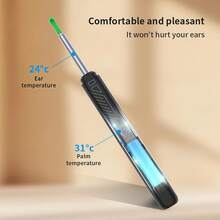 Ear Wax Removal Tool Camera - 1080P HD Ear Cleaner With Light, Earwax Removal Kit For Ear Cleaning,  Ear Camera For Adults Kids Pets Ear Camera For IOS & Android - Black - View 6