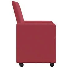 Chaises de cuisine - Rouge - Voir 4