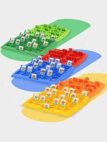 Juego educativo de rompecabezas "¿Quién soy yo?", juego de tablero interactivo de entrenamiento de lógica y pensamiento para niños - Multicolor - Ver 3