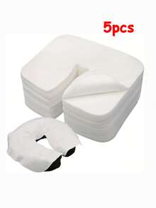 100 chiếc/gói, bọc gối tựa đầu dùng một lần không dính, siêu mềm cho bàn massage SPA, kích thước 14,2" x 10,6" - trắng - Xem 10