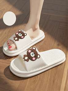 Dép liền khối EVA nhẹ và bền, thoáng mát, không gây nặng chân. - trắng - Xem 3