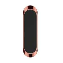 Soporte magnético mini para teléfono, con fuerte adsorción magnética y alineación automática, diseño plegable y portátil, adecuado para coche, escritorio y mesita de noche, no daña el teléfono, fácil de usar - A - Ver 8
