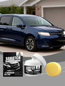 Car Scratch Repair Paste, Daily Maintenance Car Body Cleaning Polish, Mild Scratch Repair Paste - Powdery - View 1