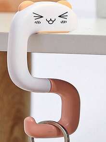 1 Móc Treo Túi Xí Di Động: Giữ túi xách của bạn được móc chắc chắn trên mọi mặt bàn! - nhiều màu - Xem 6