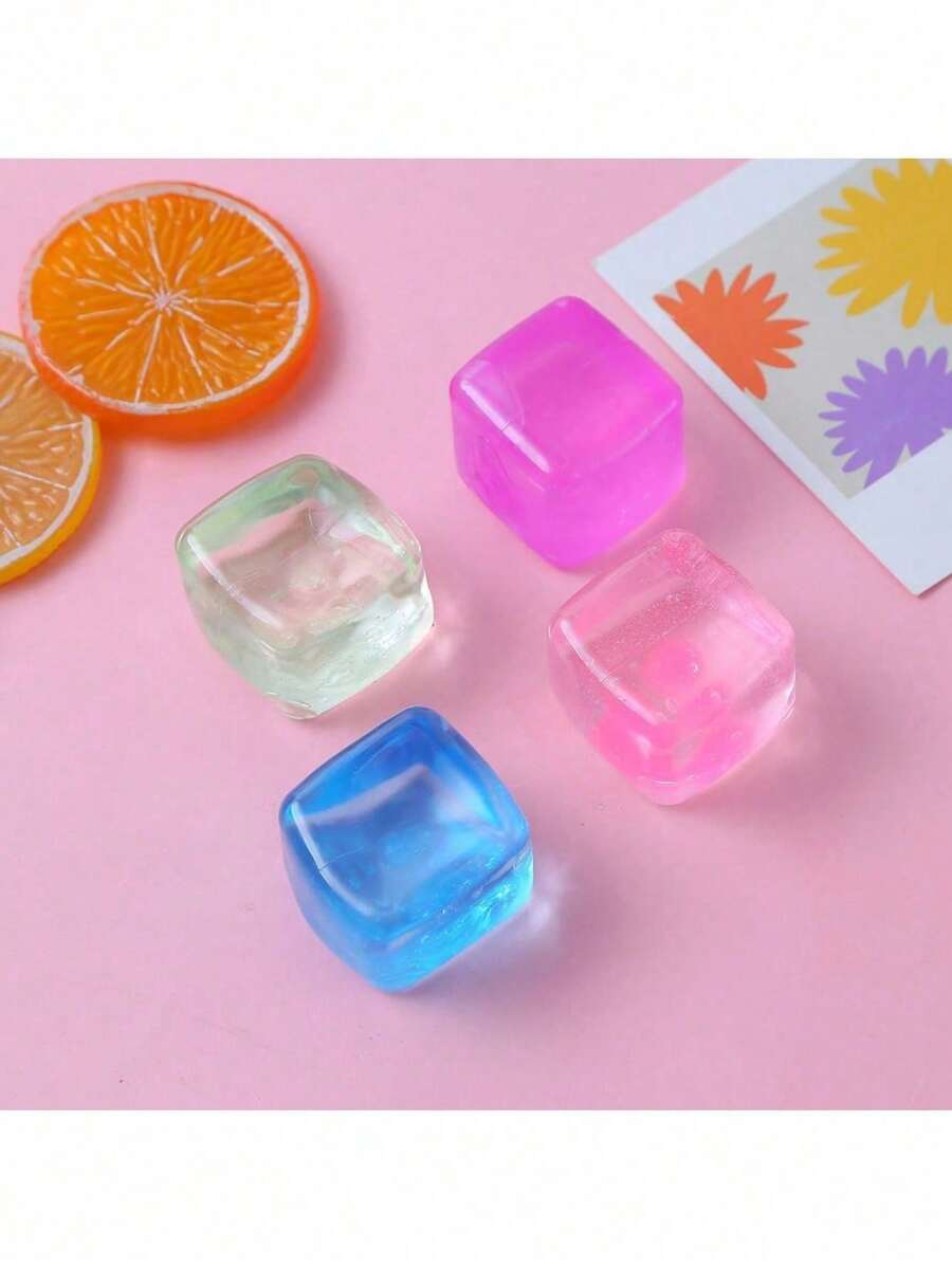1 món đồ chơi bóp mềm giảm căng thẳng, màu ngẫu nhiên, thích hợp để giải tỏa áp lực, mềm mại và bông xốp. - Nhiều màu 1 - Xem 1
