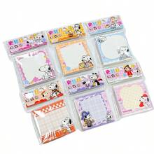 SNOOPY 1张史努比系列便利贴，加厚粘性，方便撕取，可用于学生留言贴纸（随机款式） - 彩色 - 查看 6