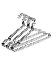 10pcs Silver-Color Multi-Function Clothes Drying Rack - Silver - View 9