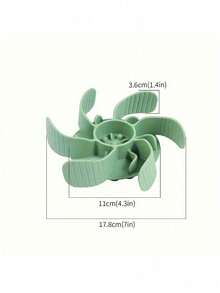 1 miếng lót bát ăn chậm bằng silicon cho chó - Thiết kế chống trượt và chống nuốt chửng giúp chó ăn chậm hơn đối với chó lớn, vừa và nhỏ, thúc đẩy thói quen ăn uống lành mạnh - Dễ dàng vệ sinh, có thể rửa bằng máy rửa chén - Không cần pin. - 250ml - Xem 2