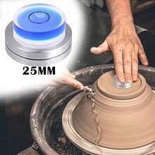 Dụng cụ đánh bóng và cắt tỉa đất sét gốm, dụng cụ xoay cắt tỉa gốm, dụng cụ xoay làm gốm, dụng cụ gốm nhỏ phù hợp cho thợ gốm và nghệ sĩ đất sét. - Bạc - Xem 5