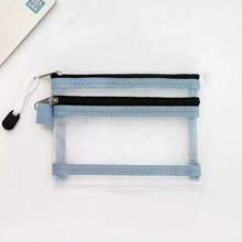Portapassaporte con cadena antirrobo, billetera antirrobo, organizador de cables de datos, bolsa de cosméticos, monedero, diseño de malla para fácil acceso, adecuado para uso diario y viajes. Funda de pasaporte, estuche de pasaporte para viajes, accesorios de viaje livianos, portátiles, vacaciones, artículos esenciales de verano - Multicolor - Ver 16