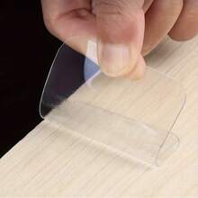 10pcs New No-Drill Double-Sided Adhesive, Strong And Residue-Free, Suitable For Sticking Most Hooks Or Various Objects - one-size - View 9