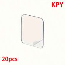 10pcs New No-Drill Double-Sided Adhesive, Strong And Residue-Free, Suitable For Sticking Most Hooks Or Various Objects - one-size - View 13