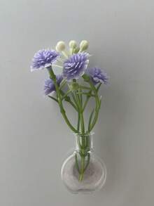 1 pieza/6 piezas Imanes de nevera con florero miniatura hecho a mano, florero decorativo, adecuado para cocina, oficina, pizarra, armario de almacenamiento y lavavajillas, decoración de cocina y hogar, recuerdos de fiesta, decoración de nevera, adecuado para cumpleaños, regalo de graduación, decoración de escritorio, decoración del hogar, regalo del Día de la Madre - A - Ver 7