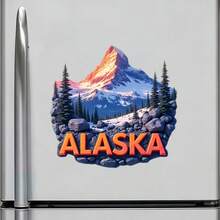 Một cánh cửa dẫn vào vùng biên giới Alaska: Điểm đến hoang dã Alaska Peaks với những vách đá hiểm trở và bóng cây thường xanh, những ngọn núi phủ tuyết trắng và dòng sông hoang dã – Vẻ đẹp hùng vĩ chưa được thuần hóa dành cho tủ lạnh của bạn. - Những đỉnh núi tuyết ở Alaska - Xem 2