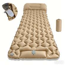 1 tấm đệm ngủ bơm hơi ngoài trời kèm gối, nệm hơi siêu nhẹ có bơm tích hợp, giường hơi nhẹ cho leo núi, thảm dã ngoại gấp gọn, gối bơm hơi ngủ trưa trên bãi biển, đệm ngủ bơm hơi cho đêm Giáng sinh. - Nhiều kiểu dáng - Xem 17