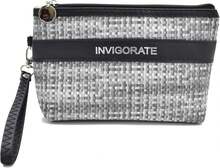 Functional Travel Makeup Bag Cosmetic Organizer Black Grey - Negro or Gris - 查看 8