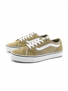 Vans 男士 2026 夏季新款 Filmore Decon 复古低帮滑板鞋，男女通用休闲运动鞋 VN000CSXY33 - 綠色 - 查看 2