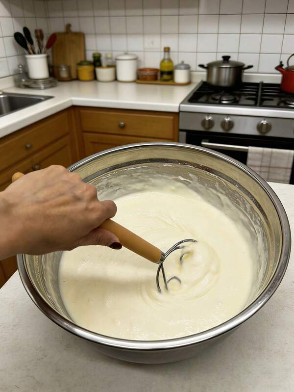 خلاط عجين دنماركي بمقبض بلاستيكي، خلاط خبز على الطراز الهولندي، مناسب لصنع العجين، ضروري للمطبخ، يأتي مع خلاط دنماركي من الفولاذ المقاوم للصدأ بقطر 11 بوصة وكشط العجين