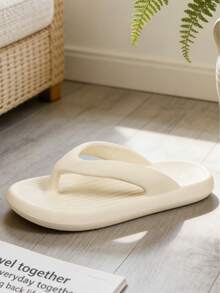 Dép xăng đan làm từ chất liệu EVA nhẹ, mềm mại và thân thiện với da, nhẹ mà không cồng kềnh. - trắng - Xem 3