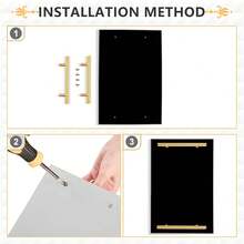 1 khay acrylic có tay cầm màu vàng, thích hợp dùng cho bàn trang điểm, phòng tắm, nhà bếp, bàn đầu giường, khay đựng và trưng bày sang trọng. - Nhiều màu - Xem 5