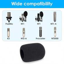 Rode NT1-A Microphone Windscreen - Foam Windshield For Rode NT1-A, NT2-A, NTK, NT1000, NT2000, K2 And Rode Podcaster Microphones - one-size - View 10