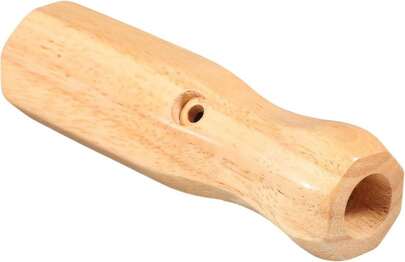 Toddmomy Solid Wood Foosball Table Replacement Handles Ergonomic Grip For Table Soccer Accessories 492 Inch Durable Foosball Parts