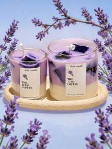 1 Set Colorful Fruit Iced Coffee Scented Candles - Variety Of Scents: Lemon Iced Coffee, Strawberry Iced Coffee, Lavender Iced Coffee. Aromatherapy Decorative Items With Fresh And Comfortable Fragrance, Suitable For Summer, Mother's Day, Father's Day, Wedding Season, Music Festivals, Home Decor, Bedroom Ambiance, Yoga & Meditation, Photography Props - Multi-fragrance - View 9
