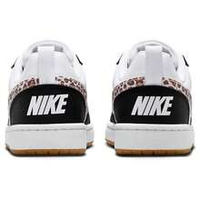 Nike Court Borough Low Recraft Big Kids/Women's Casual Shoes DV5456-123 | Everyday Versatile, Comfortable Fit - 黑與白 - 查看 5