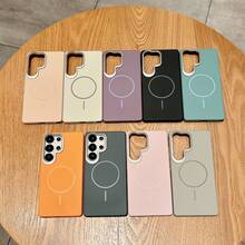 高級PC手機殼適用於Galaxy S26Ultra S25Ultra A56 A37 A57 A55 A36 A16，磁吸手機殼，兼容A35 A17 A26 A54 S24 S23 S22 A15 A32，防震，全覆蓋，超薄，硬殼，兼容新4G機型，手機殼，夏季，手機配件，S25 Ultra手機殼 - 紫色 - 查看 7
