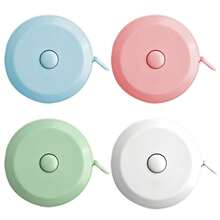 Thước dây mini có thể thu gọn, chất lượng cao, độ chính xác cao, dụng cụ thước mềm đa năng dùng trong gia đình, thước dây nhựa, thước có thể thu gọn để đo chu vi. - Nhiều màu - Xem 10