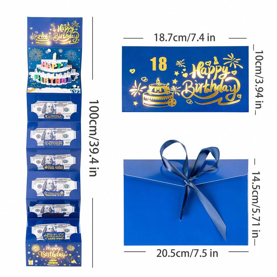 2026 New Embossed Gold Graduation Greeting Card 3D Pop-Up Card - GRAD - A - View 1