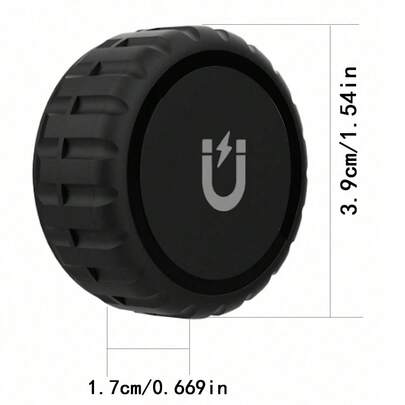 1个苹果AirTag防丢定位追踪器保护壳，高磁吸PC硬壳，全防水密封保护套