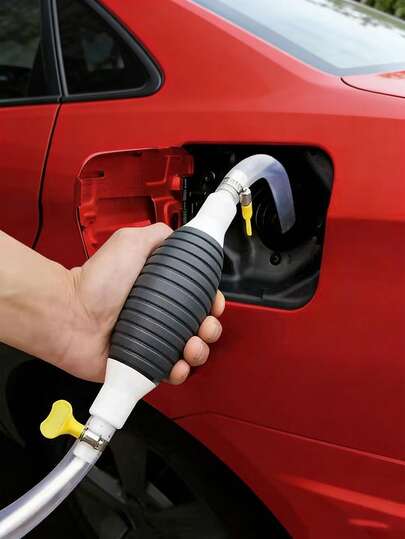 Bộ bơm chuyển nhiên liệu cầm tay hạng nặng di động | Bơm hút đa năng | Kèm ống PVC mềm | Thích hợp cho xăng, dầu, urê, nước | Giải pháp chuyển chất lỏng hiệu quả, phụ kiện ô tô tiện lợi và thiết thực, phụ kiện ô tô dành cho nữ