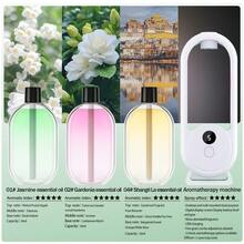 Automatic Aroma Diffuser With Night Light - 5 Mist Modes, Digital Display, Suitable For Home Decor, Bedroom And Office Essential Oil Diffuser - White - View 19