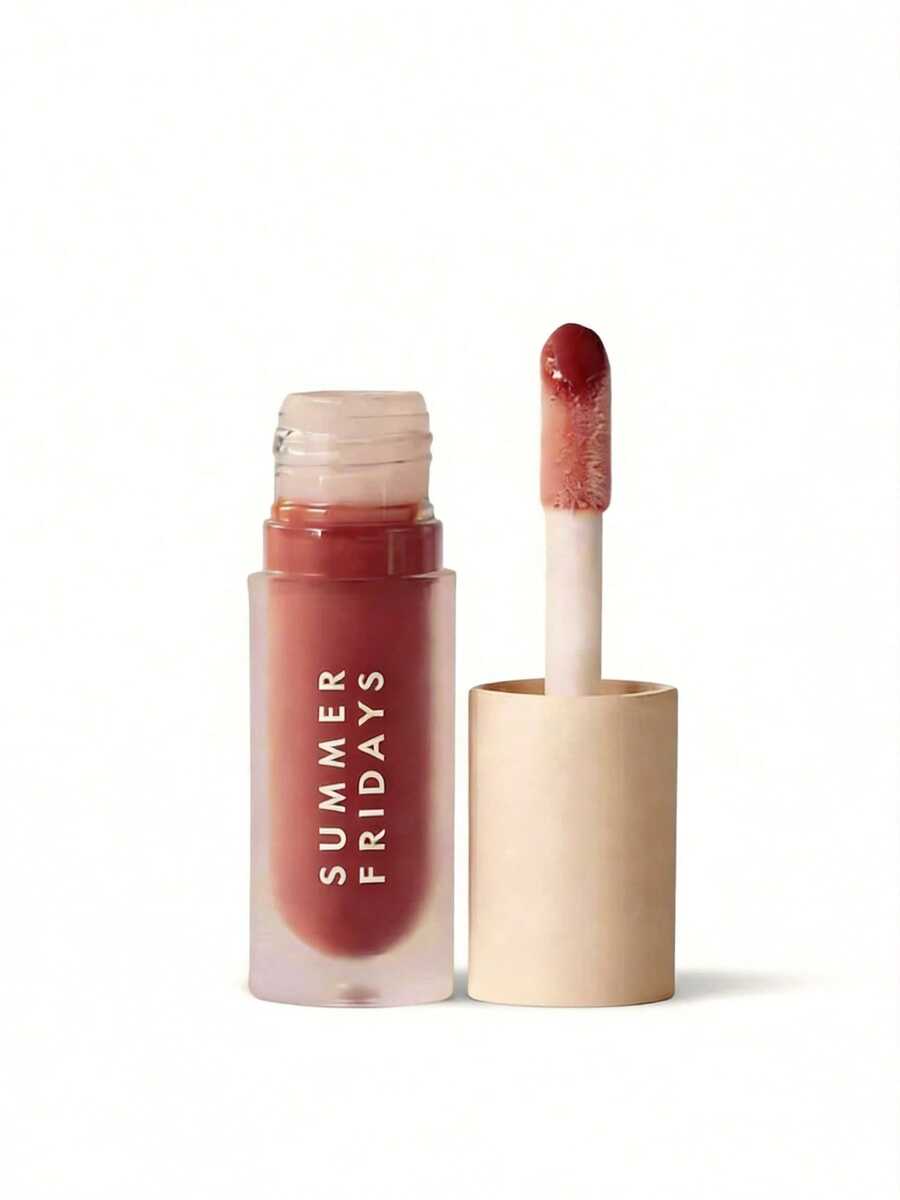 Summer Fridays Son dưỡng môi Dream Lip Oil Warm Beige 0.15oz/4.5ml - Màu be ấm áp - Xem 1