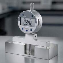 Depth Gauge, Depth Micrometer Digital Electronic Indicator 0-22 Inch Measuring Range, 0.0005" Resolution, Precision Unit Conversion With 4 Anvils, Measuring Tool For Groove, Step, Hole - Depth: 0–22 Inches - View 9