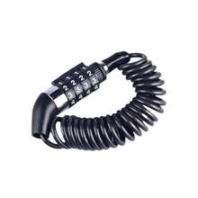 1pc 4-Digit Password Anti-Theft Multifunctional Steel Cable Lock For Motorcycle, Electric Bike, Bicycle - A - View 10