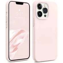 1pc Luxury Candy Color Liquid Silicone AI Button Phone Case, Compatible With IPhone 17 Air 16 15 14 13 12 11 Pro Max Plus, Ultra-Thin Anti-Drop Protection - Pink - View 6