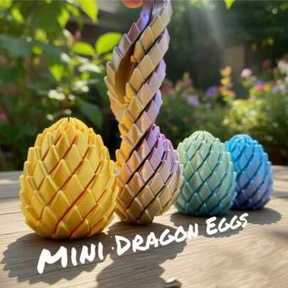Mini Dragon Egg Twist Toy, Office Decor, Home Decoration, Student, Teacher, Easter Dragon Egg, Friend Birthday Gift, Birthday Party Favors