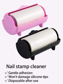 One-Time Nail Art Stamping Cleaning Paper, New Steel Plate Cleaning Liquid, Transfer Stamp Remover, Non-Damaging Stamp Cleaning Tool - Multicolor - View 1